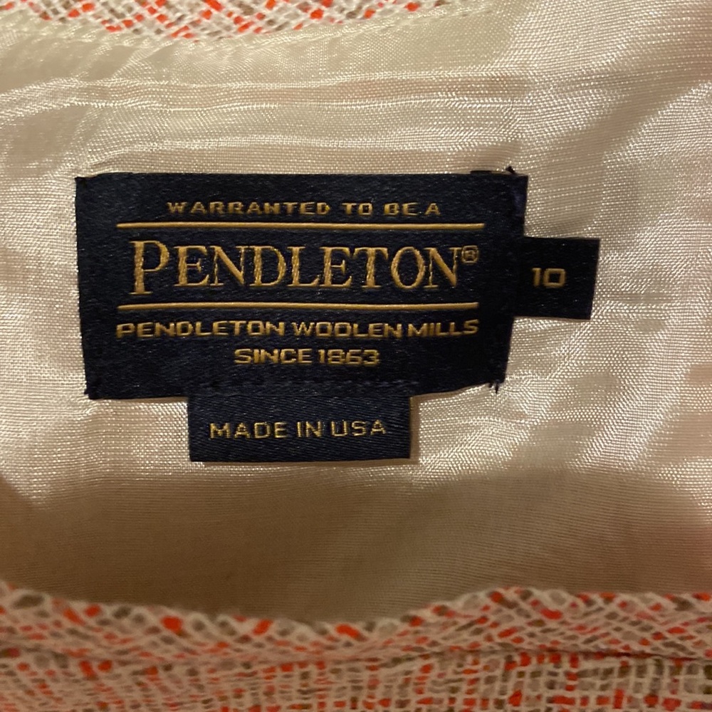 Professional Work Pendleton Checkered Sleeveless … - image 3